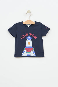 Watermelon Seagull Tee