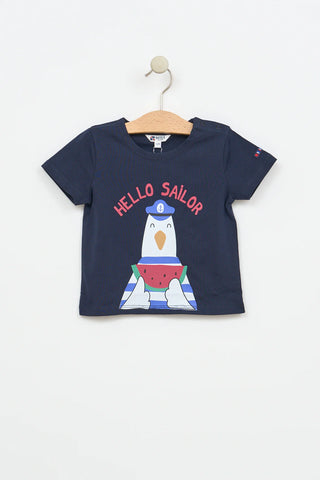 Watermelon Seagull Tee