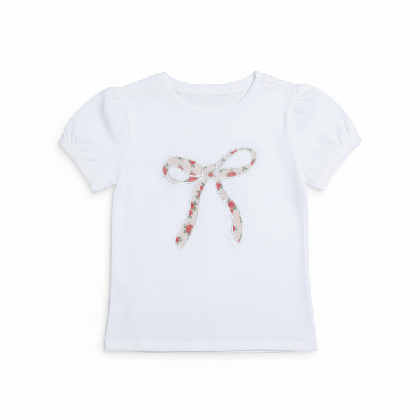 Bow T shirt-Summer Loving-Fritz and Gigi
