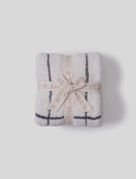 Multiplaid Stroller Blanket-Barefoot Dreams-Fritz and Gigi