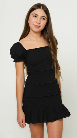 Milou Black Dress