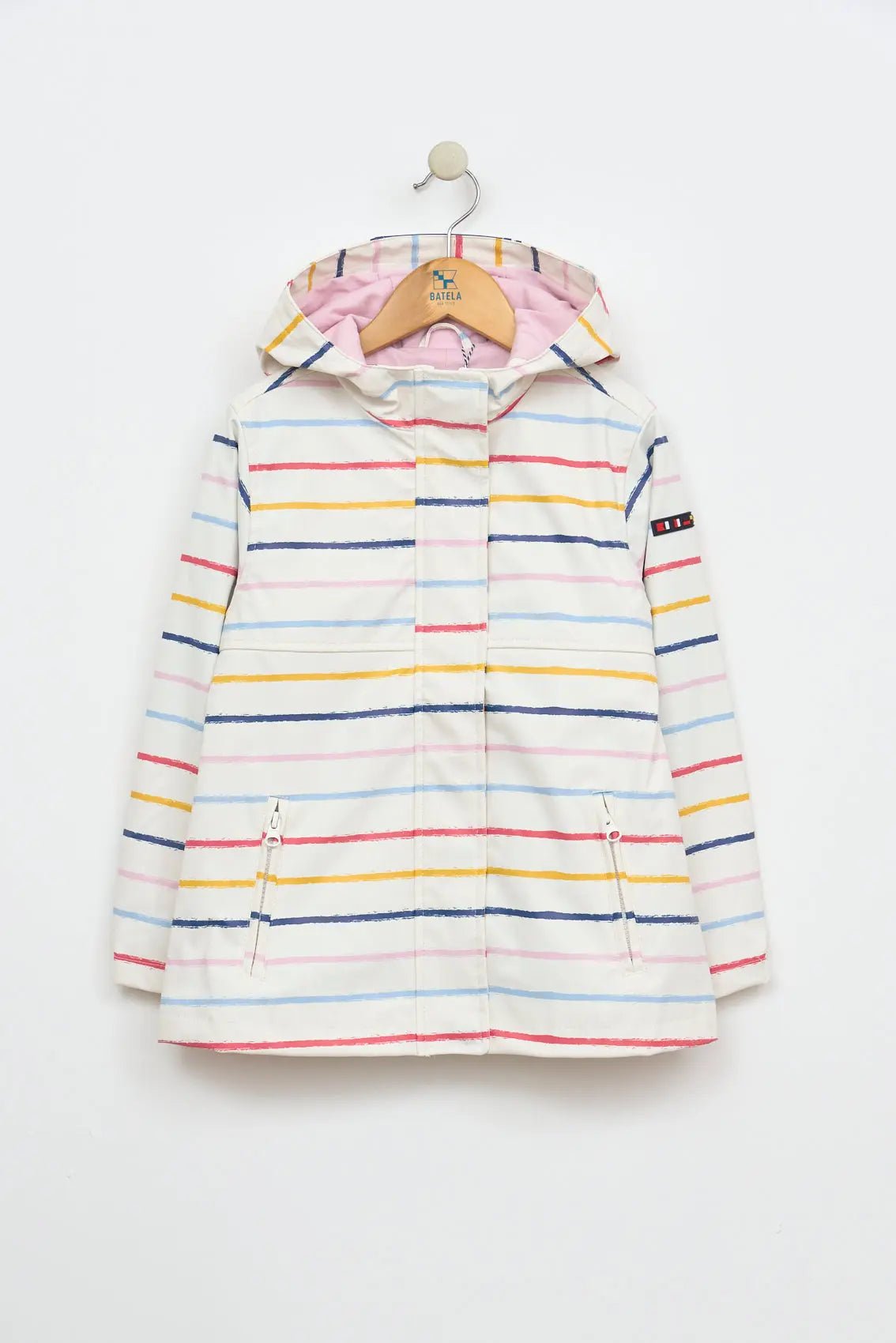 Stripe Raincoat