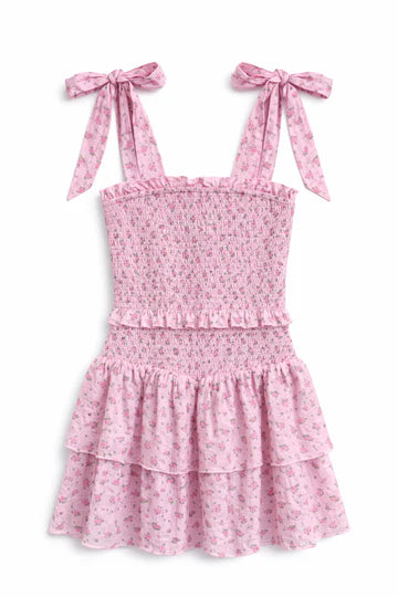 EMERSON DRESS PINK PRINT-Katie J-Fritz and Gigi