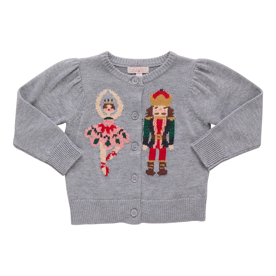 Girls Constance Sweater Nutcracker