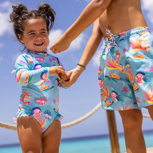 Kaleido Fish LS Surfsuit