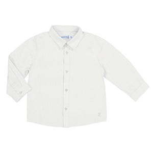 White Basic LS Shirt 3A 124.023