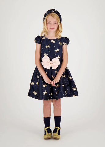 Desiree Navy Unicorn Dress