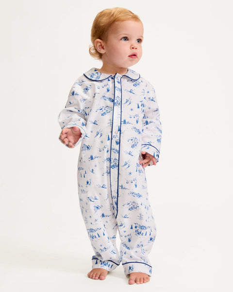 Chalet Toile Twill Cambridge Romper