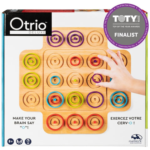 Otrio Wood strategy Based Board Game