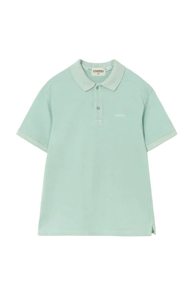 Aqua Cotton Polo