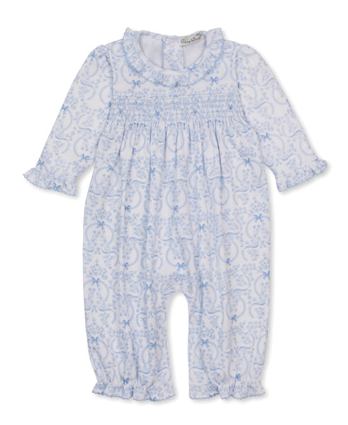Blue Bow Playsuit-Kissy Kissy-Fritz and Gigi