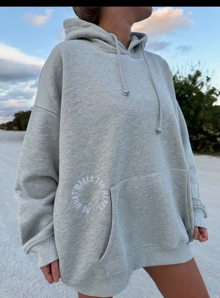 Do What Makes You Happy Hoodie-Sunkissed Coconut-Fritz and Gigi