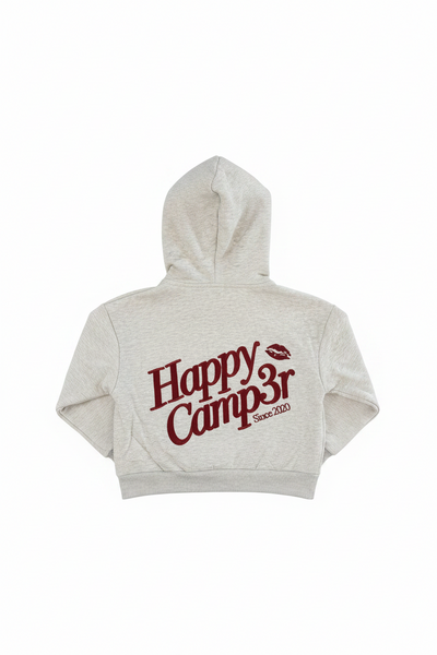 Grey Sweet Hoodie-Happy Camp3r-Fritz and Gigi