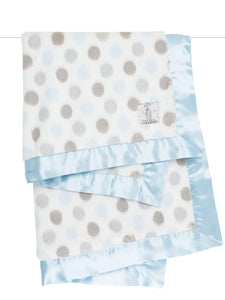 Luxe New Dot Blue Blanket