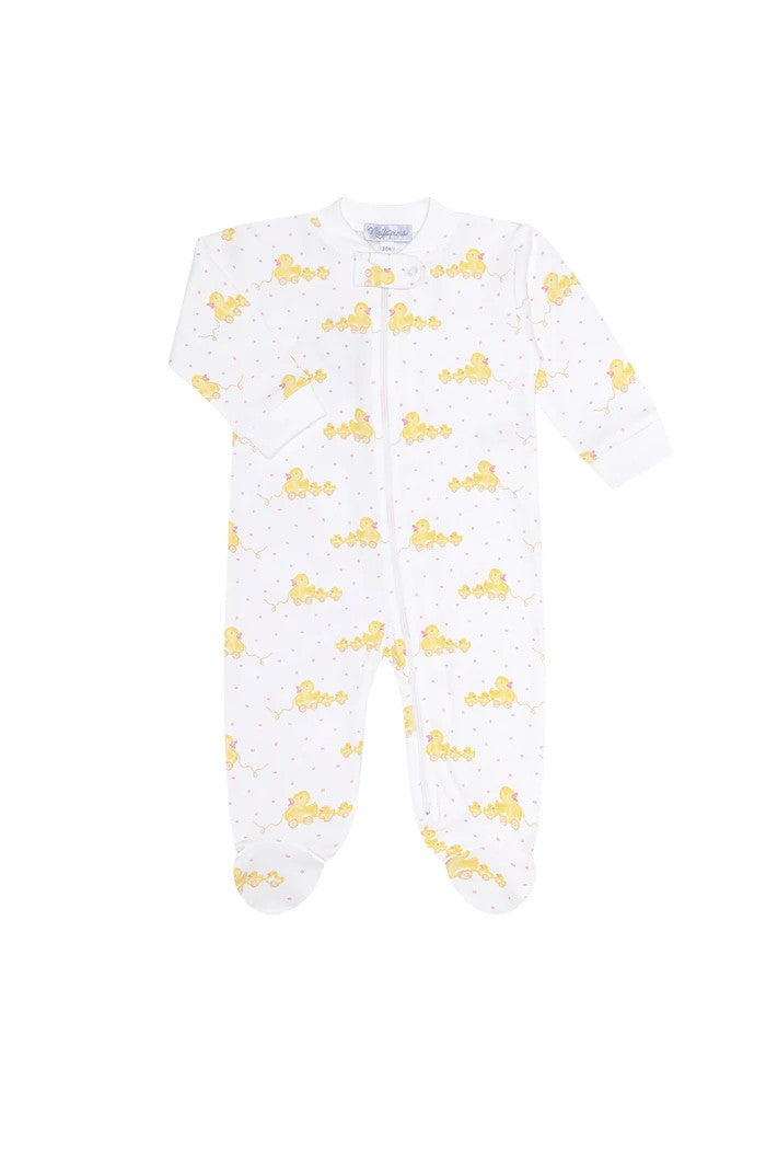 Pink Duck Footie