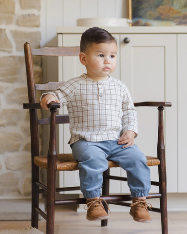 Zion Shirt Blue Plaid