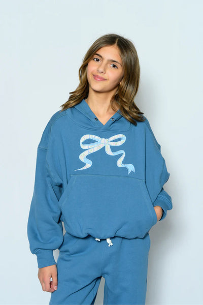 Ryan Bow Hoodie Denim-Katie J-Fritz and Gigi