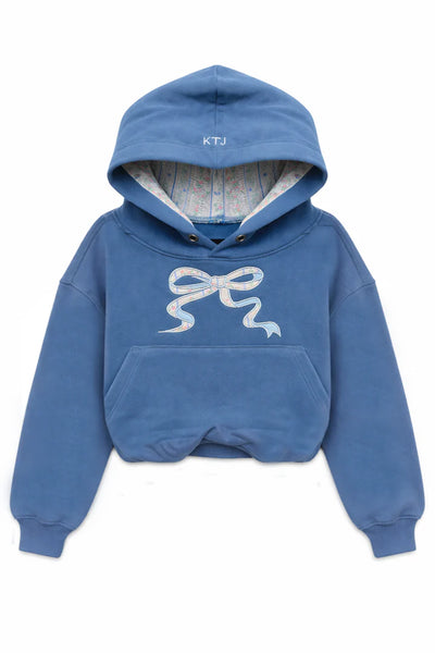 Ryan Bow Hoodie Denim-Katie J-Fritz and Gigi