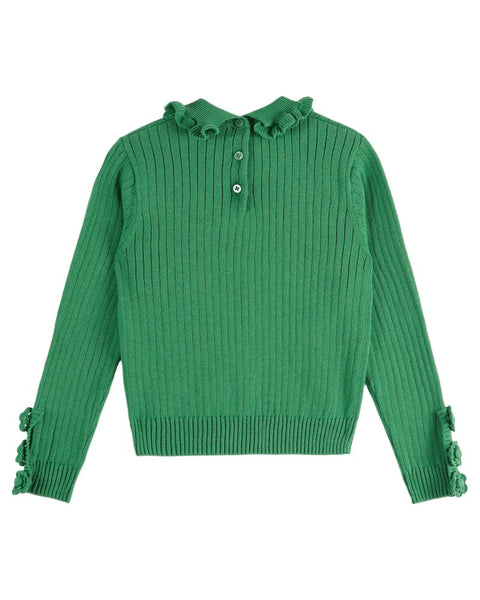 Cotton Pullover Olive AE234-Emile & Ida-Fritz and Gigi