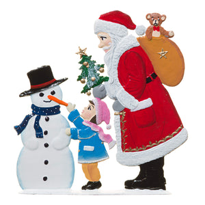 SC15P Santa with Snowman