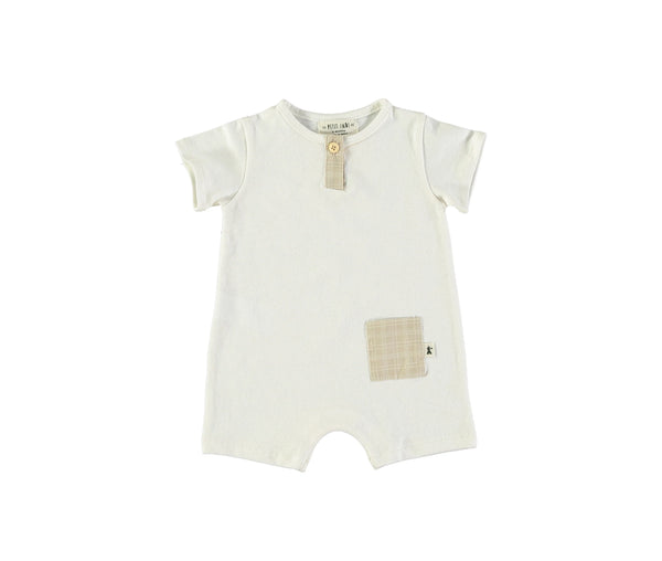 Off White Romper-Petit Indi-Fritz and Gigi