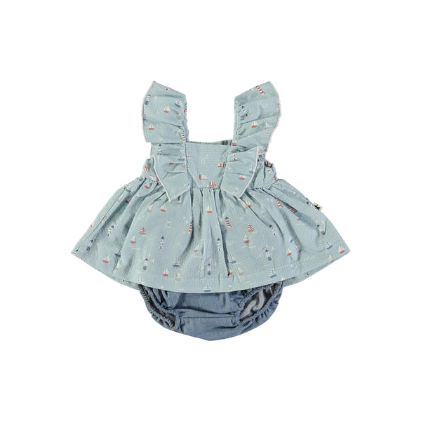 Dress with Culotte-Petit Indi-Fritz and Gigi