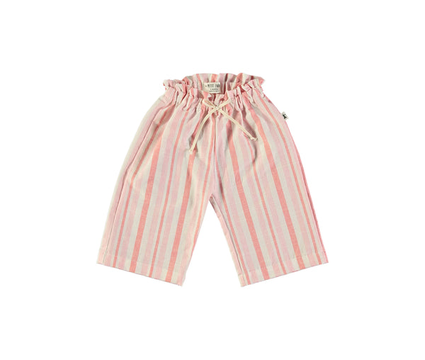 Striped Cotton Pants-Petit Indi-Fritz and Gigi