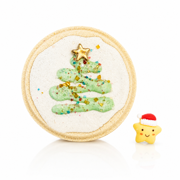 Christmas Cookie PRIZE Bath Bomb-Sweet Bath Co-Fritz and Gigi