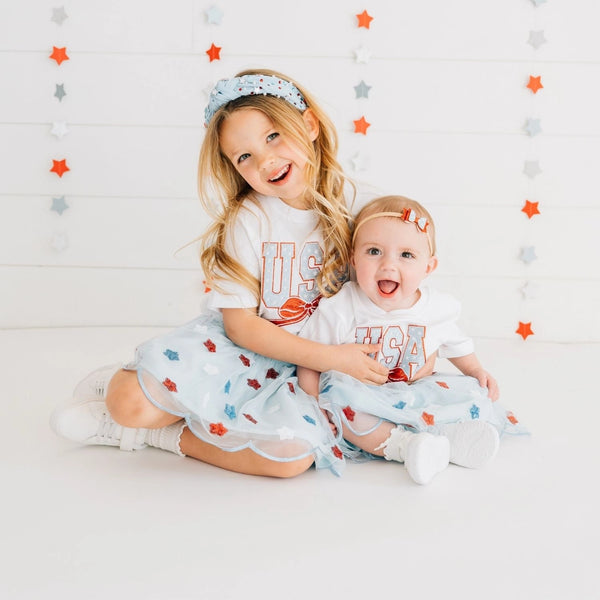 Stars tutu Red and blue-Sweet Wink-Fritz and Gigi