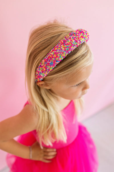 Beaded Headband  Sprinkles