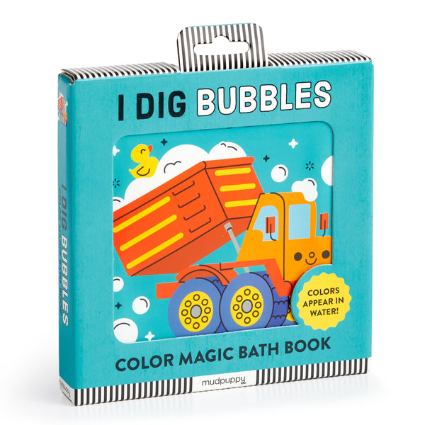 I Dig Bubbles! Color Magic Bath Book-Chronicle Books-Fritz and Gigi