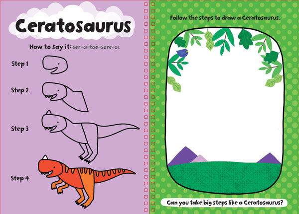 My First Learn-to-Draw: Dinosaurs-Sourcebooks-Fritz and Gigi