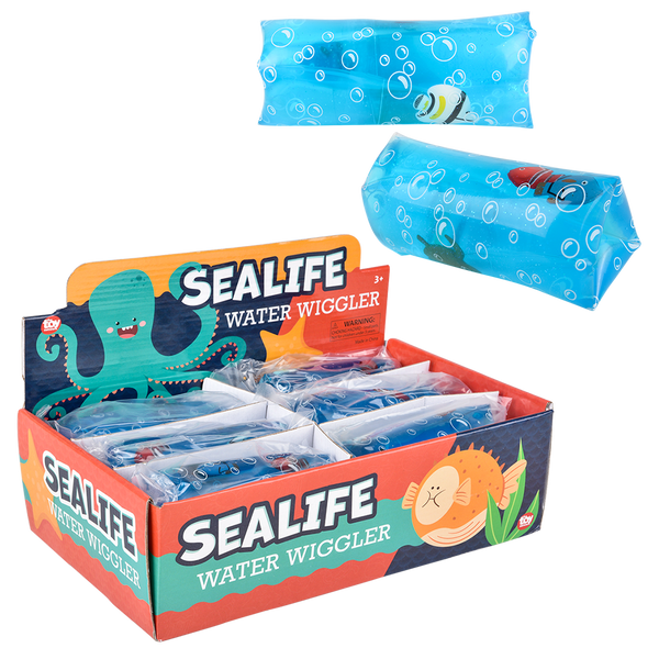 (T) JUMBO SEA LIFE WATER WIGGLER 5"   12/DISPLAY