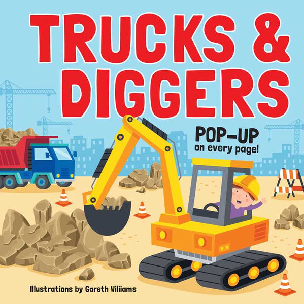 Trucks & Diggers: Pop-Up Book by:-Simon & Schuster-Fritz and Gigi