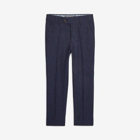 Linen Beach Pant Blue Nights