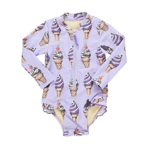 Baby Arden Suit - Lavender Soft Serve