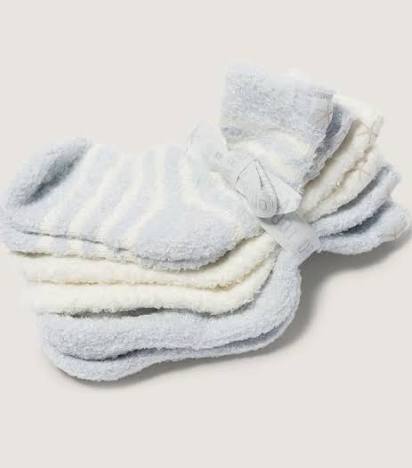 Cozychic Infant 3-pack socks-Barefoot dreams-Fritz and Gigi