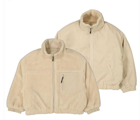 Sand Reversible Coat