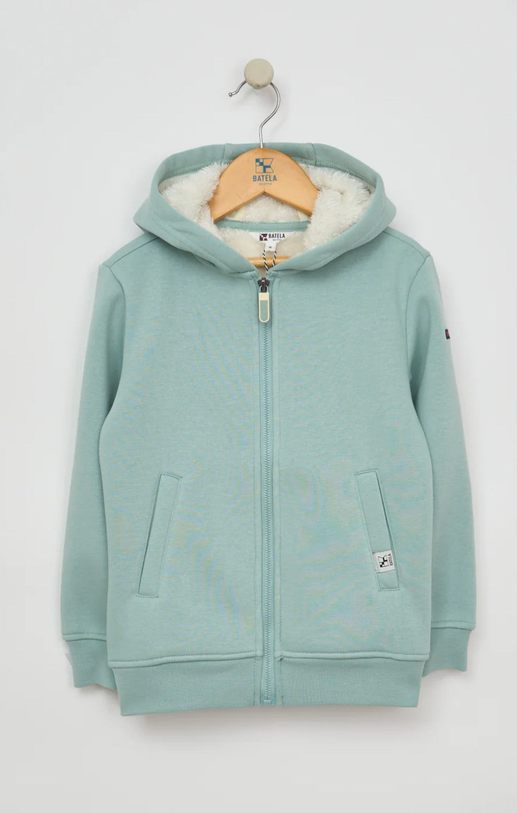 Bonded Terry Hoodie Teal