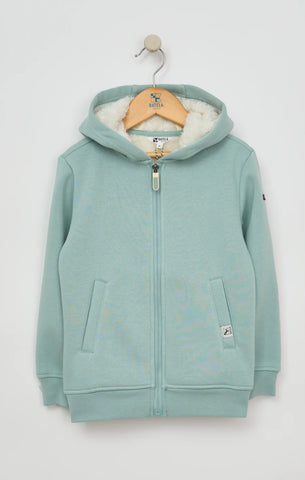 Bonded Terry Hoodie Teal