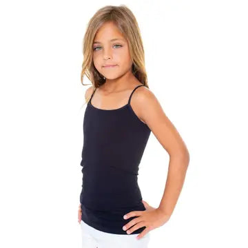 Girls (7-10) Full Camisole : BLACK-Malibu Sugar-Fritz and Gigi