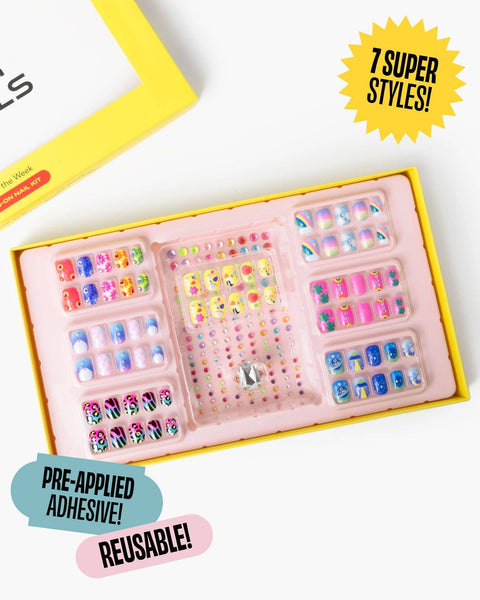 Days of the Week Press On Nail Kit-Super Smalls-Fritz and Gigi