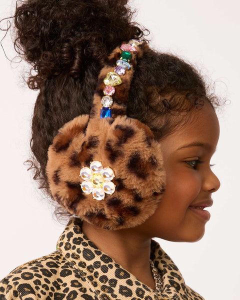 Jungle Jeweled Ear Muffs-Super Smalls-Fritz and Gigi