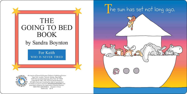 Going to Bed Book-Simon & Schuster-Fritz and Gigi