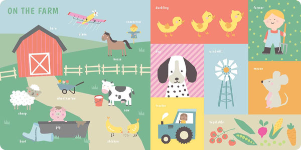 100 First Words by: Board Books-Simon & Schuster-Fritz and Gigi