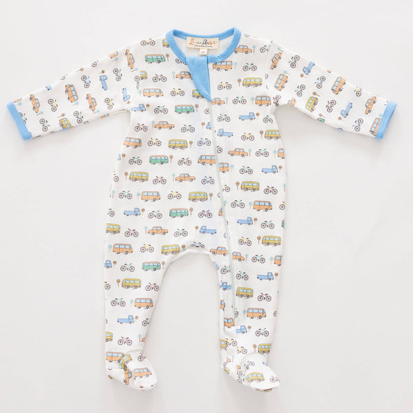 On the Move Zip Footie