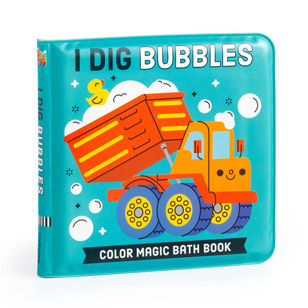 I Dig Bubbles! Color Magic Bath Book-Chronicle Books-Fritz and Gigi