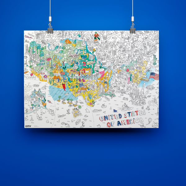 USA - Giant poster-OMY-Fritz and Gigi