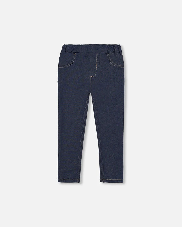 Dark Blue Denim Jegging