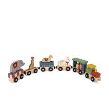 Wooden Animal Train Fsc Multi
